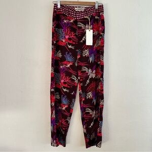 NWT Scotch & Soda Tropical Resort Vacation Say-O-Nana Flowy Pants Size Small